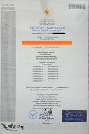 Lkp bmc pandeglang banten contoh sertifikat desain grafis lkp bmc. Contoh Sertifkat Yang Diberikan Kepada Peserta Lulus Uji Kompetensi Spotmancing Com