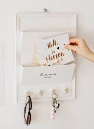 Diy Briefablage Schlusselbrett Bauen Duni Cheri Briefablage Schlusselbrett Schlusselbrett Selber Machen