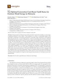 Traders watch interest rate changes closely as short term interest rates are the primary factor in currency valuation. Pdf The Optimal Generation Cost Based Tariff Rates For Onshore Wind Energy In Malaysia