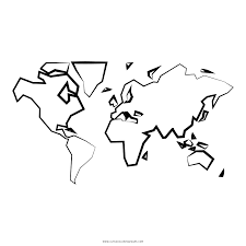 Printable world map coloring page with countries labeled. World Map Coloring Page Ultra Coloring Pages