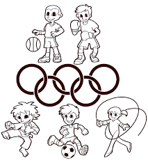 Скачать векторные графика олимпийские игры. Olimpijskie Kolca Raskraska Raspechatat