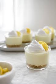 No Bake Mini Lemon Cheesecake With Pretzel Crust Homey Oh My Mini Lemon Cheesecakes Cheesecake Lemon Cheesecake
