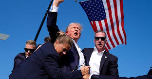 The “iconic” Trump fist pump photo ...