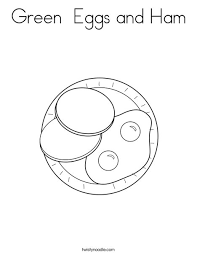 Preheat an oven to 325 degrees f (165 degrees c). Green Eggs And Ham Coloring Page Twisty Noodle