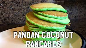 Reduce to a medium heat and simmer for about 15 minutes until slightly thick. Pandan Coconut Green Pancakes Southeast Asian Inspired American Breakfast Vegan Youtube