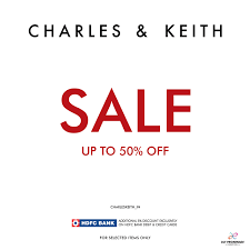 * valid on sale styles. Dlf Promenade Charles Keith Mid Season Sale Shop And Save Up To 50 Off On Select Handbags And Footwear Offer Till Stocks Last T C Apply Dlfpromenade Facebook