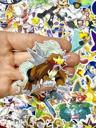 Entei Pokemon Custom Vinyl Sticker Limited Edition Sticker Stickers Vinyl Stickers Custom Stickers Laptop Sticker Pokemon