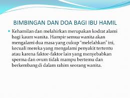 Bahkan kemampuan bayi di bulan kedua kehamilan sudah mulai terlihat. Bimbingan Dan Doa Bagi Ibu Hamil Ppt Download