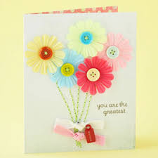 Hand drawn cards are always a welcome gift because you took the time and effort to make something special for your friend. Button Greeting Cards Part 2 14 More Ideas For Handmade Homemade Card Making Hubpages