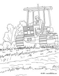 Farmer On His Tractor Coloring Page Amazing Way To Discover Job More Original Content On Hellok Tractor Coloring Pages Coloring Pages Detailed Coloring Pages