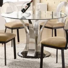 Find round glass dining room table sets. Round Glass Top Dining Table Wood Base Round Glass Dining Room Table Modern Dining Room Tables Glass Dining Room Table