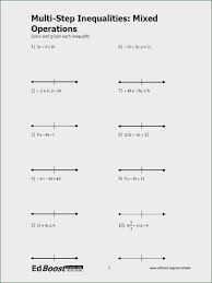 Multi Step Inequalities Worksheet Tishavel Tishavel On Pinterest In 2020 Multi Step Inequalities Inequality Solving Inequalities