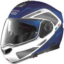 details about nolan n104 evo tech street helmet cayan blue white xxs