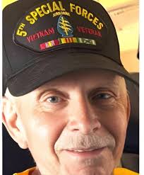 Kenneth "Pat" Patrick Rode December 9, 2018 Traverse City, Michigan Green  Beret Patrick Rode passed away peacefully