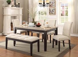 Greystone Marble 6 Piece Dining Set Dining Table Marble Dining Room Sets Stylish Dining Room