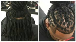 Is it just braiding your dreadlocks? Dread Hairstyles By Lux Locs Afro Haircut Youtube