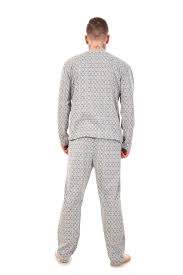 Mens Fleece Pyjama Set Long Sleeve Printed V Neck Top Thermal Lounge Wear Mto3xl Ebay