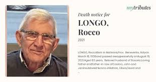 LONGO, Rocco