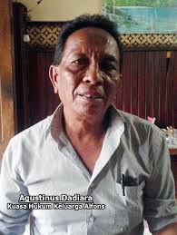 Alfons Tantang Tisera Lapor Polisi Terkait Dugaan Pencemaran Nama Baik