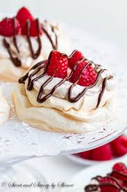 Triple Raspberry Mini Pavlova Recipe Desserts Mini Pavlova Sweet Savory
