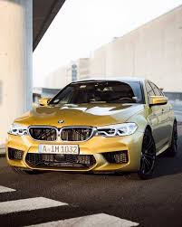 Bmw F90 M5 In Austin Yellow