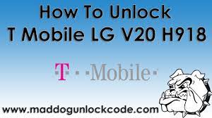 And i have tested this in . How To Unlock T Mobile Lg V20 H918 Youtube