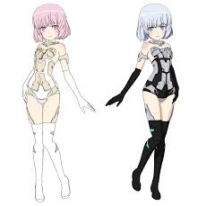 Kyakkyau fufu na wonderland (movie) (compilation). Respect The Materia Twins Frame Arms Girl Respectthreads
