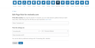 Cloudflare Forward Url Page Rule From Subdomain To Root Domain For All Routes Not Working Stack Overflow