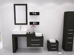 The mirrors bounce light around a room to visually expand the space. The Best Masculine Vanities For Modern Bathrooms