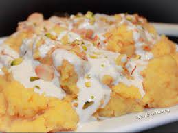 Custard Sojee Semolina Pudding Recipe By Foodeva Marsay Marriam S Recipe Semolina Pudding Milk Recipes Recipes