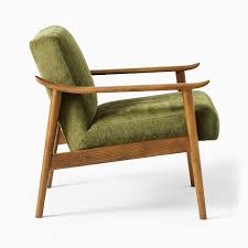Bring home a comfy accent chair. Mid Century Show Wood Chair