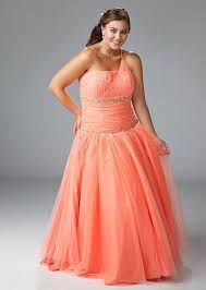 Sydneys Closet Plus Size Orange Tulle Ball Gown For Prom Sc3034 Plus Size Prom Dresses Orange Plus Size Dresses Prom Dresses Canada