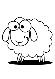 Coloring Page Sheep Coloring Picture Sheep Free Coloring Sheets To Print And Download Images For Schools And Edu Sheep Drawing Sheep Outline Animal Cutouts