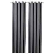 Hilleborg Rideaux Occultant 2 Pieces Gris 145x300 Cm En 2020 Rideau Opaque Rideaux Rideau Occultant