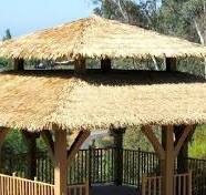 Artificial Synthetic Thatch Panels & Fake Thatch Rolls ...