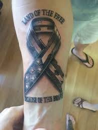 The Land Of The Free And The Home Of The Brave Meaning Image Result For Land Of The Free Because Of The Brave Tattoo Be Brave Tattoo S Tattoo Tattoo Quotes