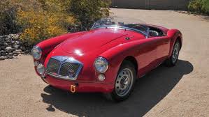 Image result for Cherry Red 1961 MG