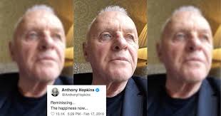 Anthony hopkins, welsh stage and film actor, often at his best when playing pathetic misfits or characters on the fringes of sanity. Anthony Hopkins Latest Twitter Video Might Just Bring A Tear To Your Eye