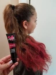 The new hair color line ditched peroxide for finely milled mirco pigments, these micro pigments attach to your hair strands providing high impact color without all the damaging. Splat 1 Wash Temporary Red Hair Dye Red Pop