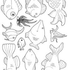 Desenhos De Peixes Para Imprimir E Colorir
