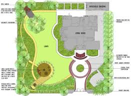 Garden With Large Gazebo Big Jpg 1200 884 Garden Planning Layout Garden Design Plans Garden Design Layout