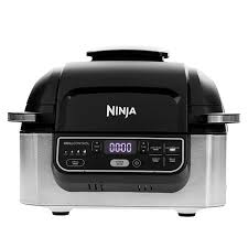 The ninja foodi grill, unlike other grills we've tested here, this grill can also bake and act as an air fryer—it is truly a multi cooker. Ninja Foodi 5 In 1 Grill With Kebabs Roasting Rack And Recipes 9707963 Hsn