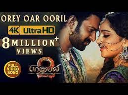 Orey Oar Ooril Full Video Song Baahubali 2 Tamil Video Songs Prabhas Anushka Shetty Youtube Songs Tamil Songs Lyrics Tamil Video Songs