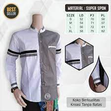 Tentu penampilan elegan akan didapatkan ketika menggunakan pakaian kemeja resmi ini karena memang sudah menjadi kebutuhan setiap orang dalam berpenampilan. Desain Baju Koko Modern