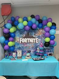 Fortnite Party In 2020 Boy Birthday Parties Birthday Surprise Party 10th Birthday Parties