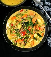 vegetable korma mixed veg curry