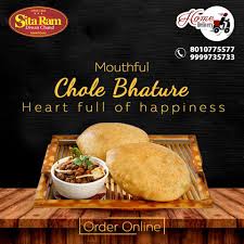 Choley bhature can be eaten in breakfast as well as in lunch. Pin On Chole Bhatura