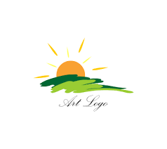 Art Sun Rise Vector Logo Png 389 346 Sun Logo Farm Logo Design Art Logo