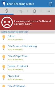 All other areas go to www.loadshedding.eskom.co.za tip. Loadshedding For Android Apk Download