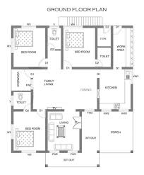 Kerala two bedroom house plans. Low Budget Kerala Home Design With Plan 1200 Square Feet Home Pictures